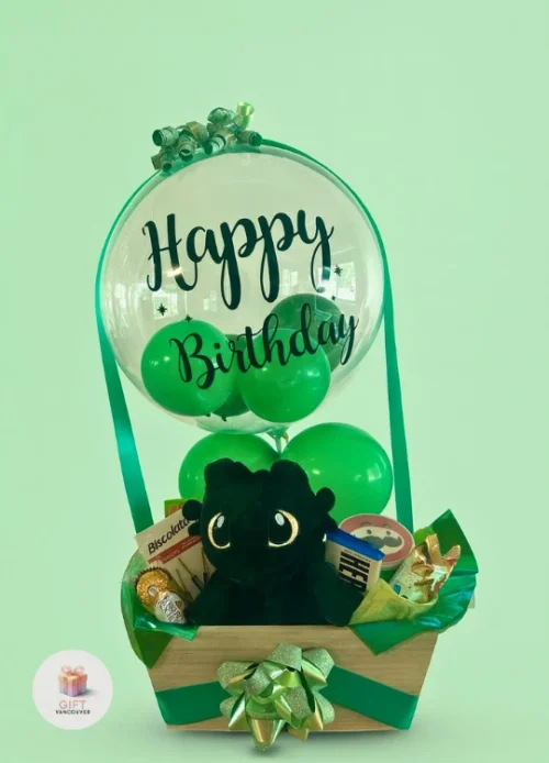 Toothless Gift Basket with Plush & Treats
