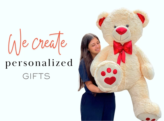 We create personalized gifts